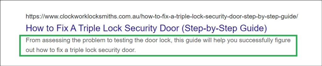 Meta Descriptions